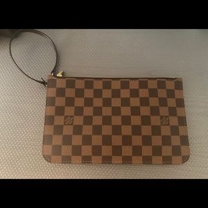 Authentic Louis Vuitton wristlet pouch